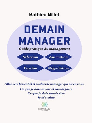 cover image of Demain manager